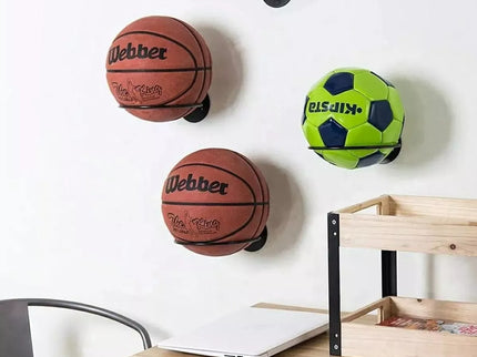 Metalinis sieninis kamuolio laikiklis