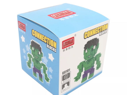 Mini konstruktorius „Lele Connection Blocks“ – Žalias milžinas (361 detalė)