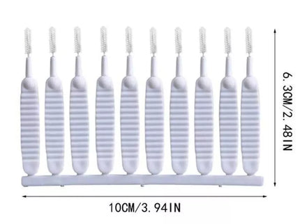 MINI šepetėliai, 10 vnt.