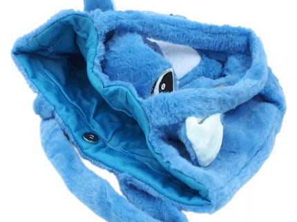 Minkštas pliušinis krepšys su Stitch personažu