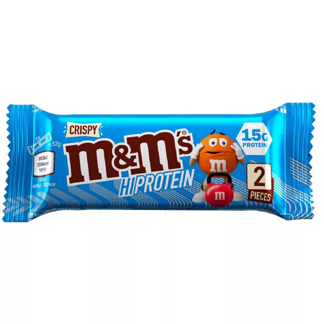Crispy M&M's High Protein Bar 52g