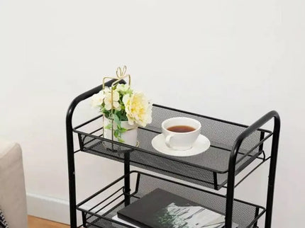 Mobili lentyna ant ratukų (Juoda)