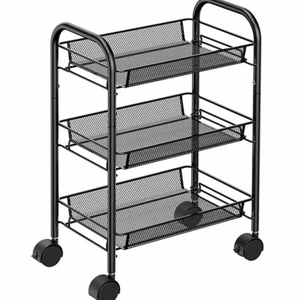 Mobili lentyna ant ratukų (Juoda)