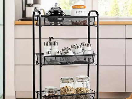 Mobili lentyna ant ratukų (Juoda)