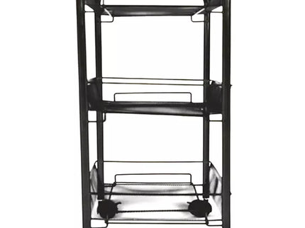 Mobili lentyna ant ratukų (Juoda)