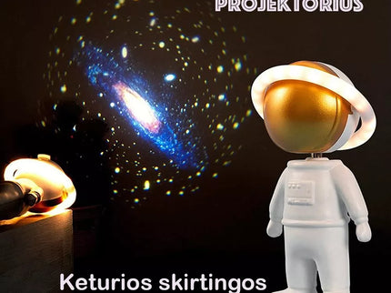 Naktinis projektorius "Astronautas"