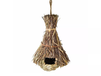 Natural fiber hanging basket, 23x14 cm