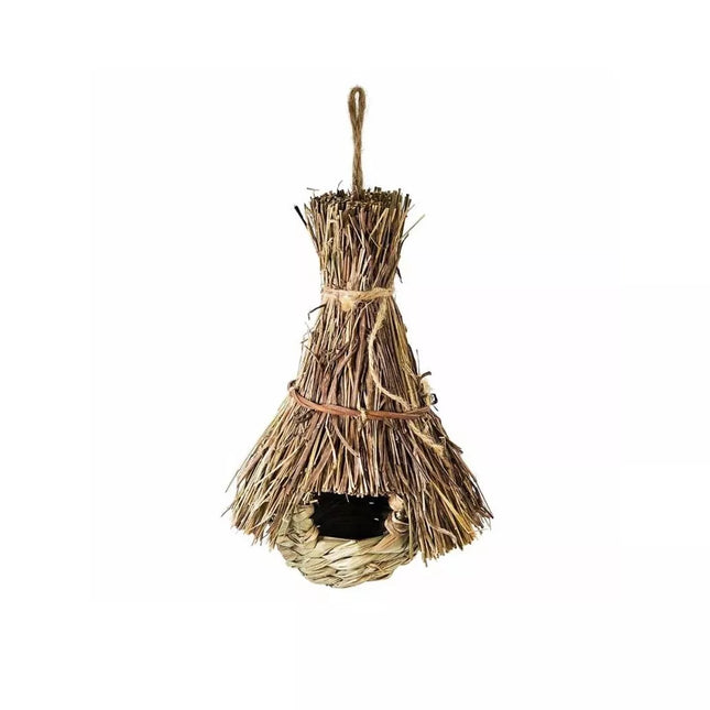 Natural fiber hanging basket, 23x14 cm
