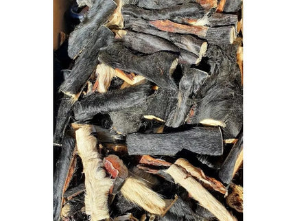 LOKIO Natural Beef Hide with Fur Dog Treat, 100g