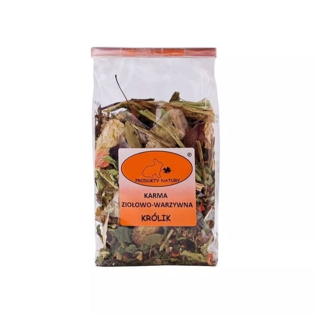 Natural Herb and Vegetable Mix for Rabbits, 150g