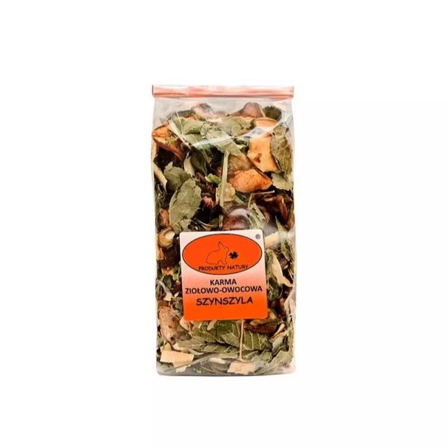 Natural Herb and Fruit Blend for Chinchillas, 150 g