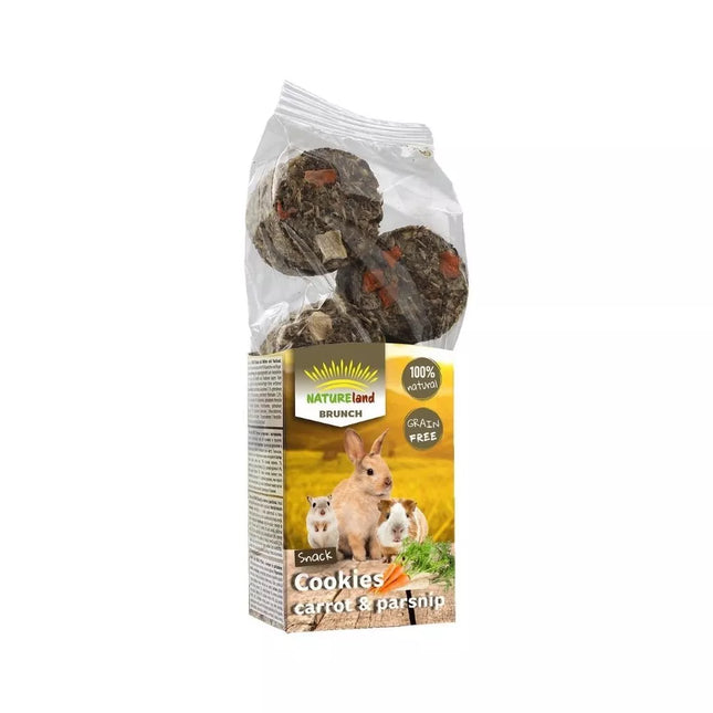 Nature Land Brunch Grain-Free Rodent Treat with Carrots and Parsnips, 120g
