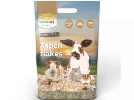 Nature Land drebulės pjuvenos, 9 l