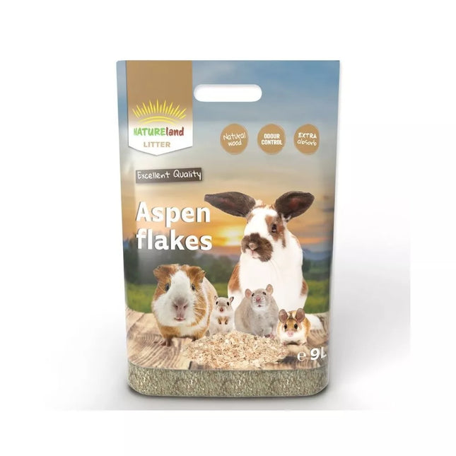 Nature Land Aspen Shavings, 9 L