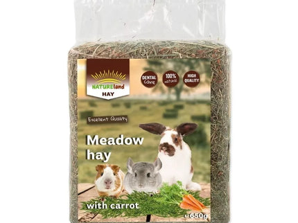 Nature Land Hay with Carrots, 650 g