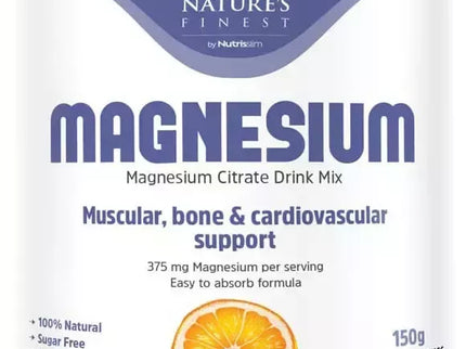 Nature&#39;s Finest magnio citratas 150 g.