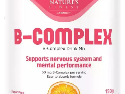 Nature&#39;s Finest Vitaminų B kompleksas 150 g.