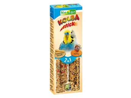 Nestor 2 in 1 Budgie Treats with Biscuits and Honey, 2 pcs.