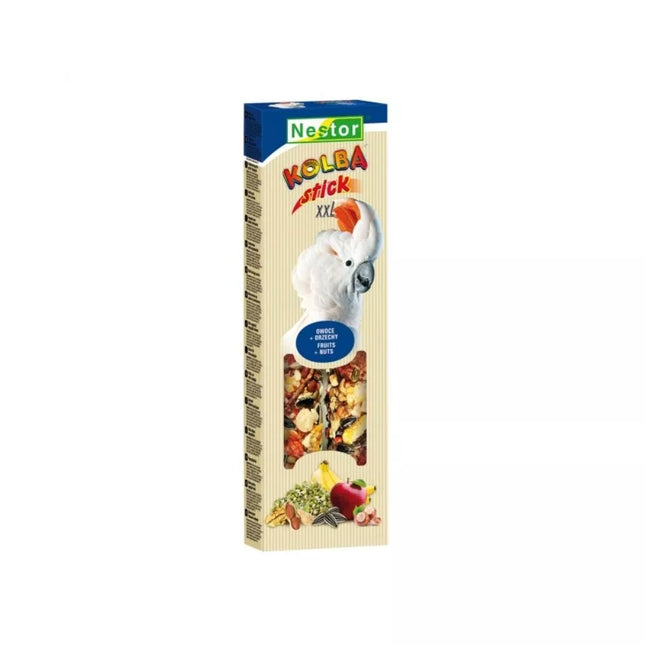 Nestor Treats for Large Parrots with Fruits and Nuts, 2 pcs.