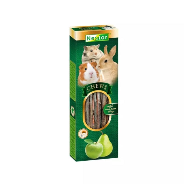 Nestor Apple and Pear Twig Treats for Rodents, 80 g