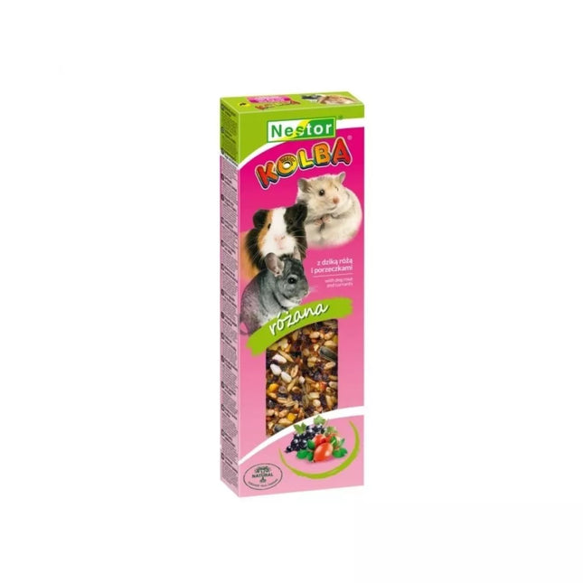 Nestor treats for rodents with rose hips, 2 pcs.