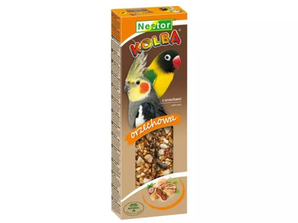 Nestor Treats for Medium Parrots with Nuts, 2 Pack