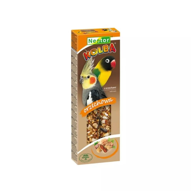 Nestor Treats for Medium Parrots with Nuts, 2 Pack