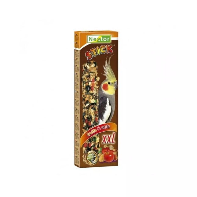 Nestor XXL Treats for Medium Parrots with Fruits and Nuts, 2 Pieces