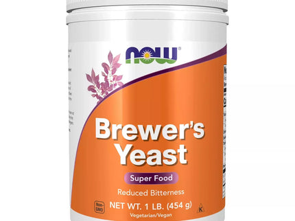 NOW Foods Brewer’s Yeast Powder 454 g. (alaus mielės)