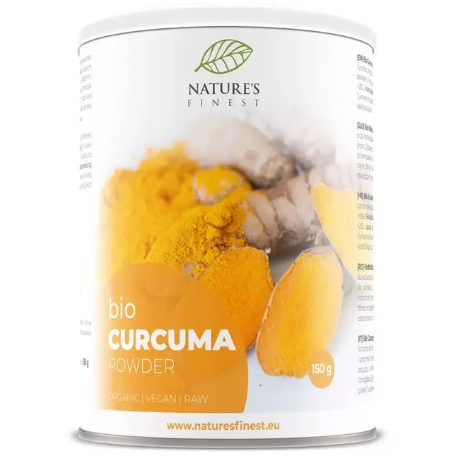 Nature's Finest ciberžolės milteliai, ekologiški 150 g.