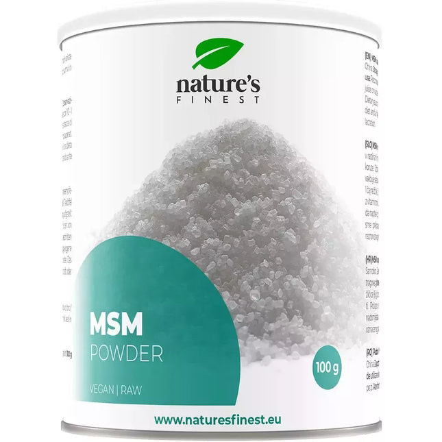 Nature&#39;s Finest MSM 100 g. (metilsulfonilmetanas)