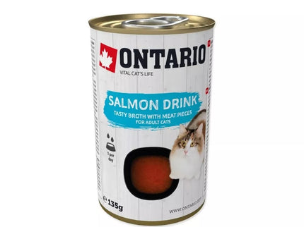 Ontario Salmon Drink for Cats, 135g