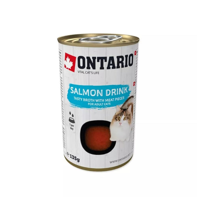 Ontario Salmon Drink for Cats, 135g
