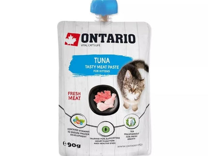 Ontario drėgnas jaunų kačiukų maistas su tunu, 90 g