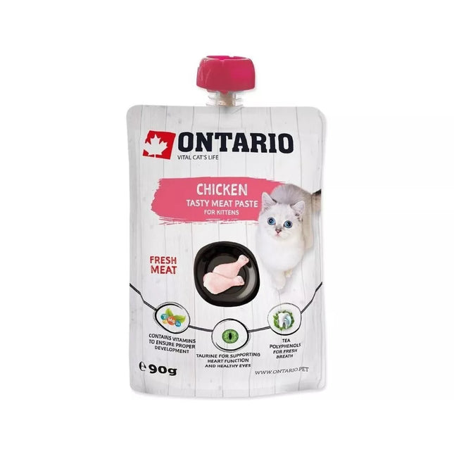 Ontario Wet Young Kitten Food with Chicken, 90 g