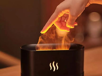 Oro drėkintuvas su spalvingu apšvietimu