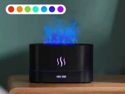 Oro drėkintuvas su spalvingu apšvietimu