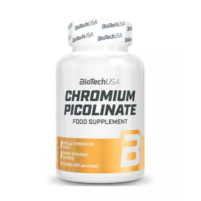 BioTech Chromium Picolinate (chromo pikolinatas) 60 tabl.