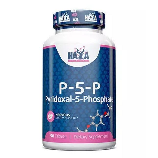 Haya Labs P-5-P (Pyridoxal-5-phosphate monohydrate) 90 tablets