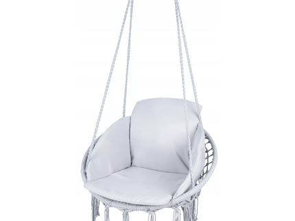 Pakabinamas hamakas + pagalvė (pilkas)