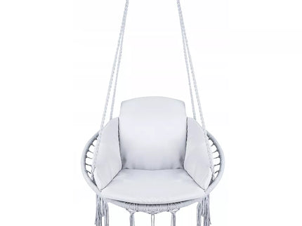 Pakabinamas hamakas + pagalvė (pilkas)