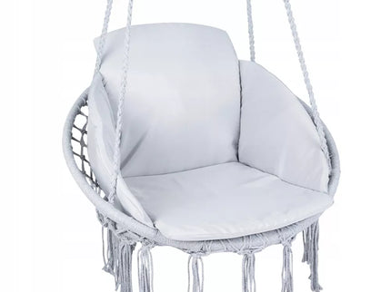 Pakabinamas hamakas + pagalvė (pilkas)