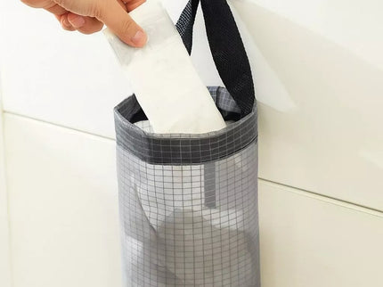 Pakabinamas maišelių laikiklis