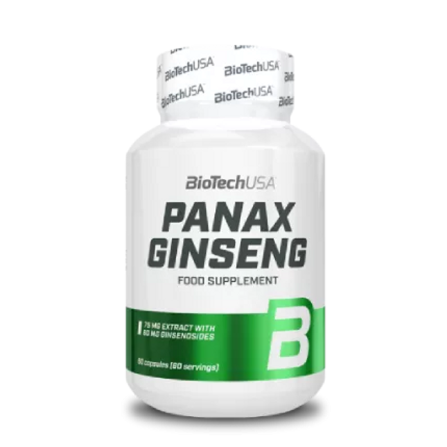 Biotech Panax Ginseng (ženšenis) 60 kaps.