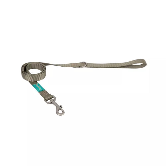 Basic Nylon Leash, Khaki, 10 mm x 120 cm