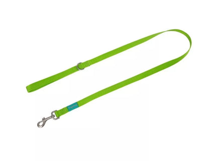 Leash Basic Nylon, lime green, 10 mm x 120 cm