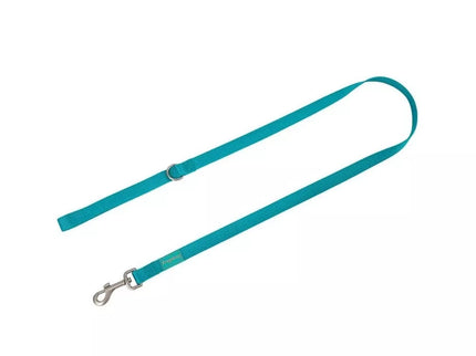 Basic Nylon Leash, turquoise, 15 mm x 120 cm