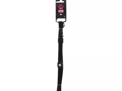 Dog Leash Active Dog Premium S, 1.5x120 cm, Black