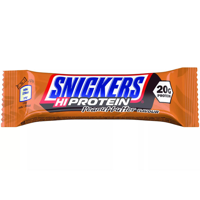 Snickers Hi Protein Peanut Butter 57g