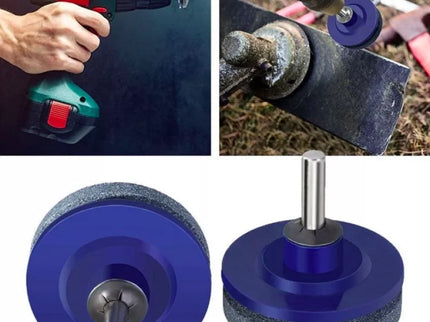 peilių galąstuvas skirtas vejapjovėms